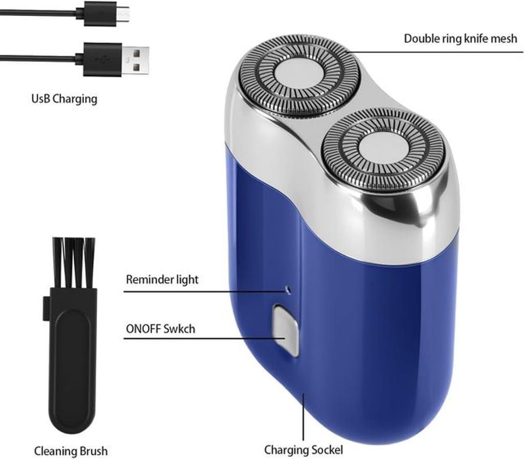 π 2025 New Upgrade Pocket Shaver USB Mini Shavers for Men